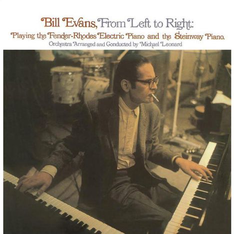Bill Evans (Piano) (1929-1980): From Left To Right (Limited Edition) (White Vinyl), LP
