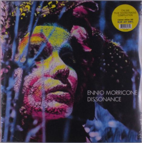 Ennio Morricone (1928-2020): Filmmusik: Dissonance (Limited Edition) (Blue Vinyl), LP