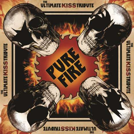 Pop Sampler: Pure Fire - The Ultimate Kiss Tribute (Limited Edition) (Splatter Vinyl), LP