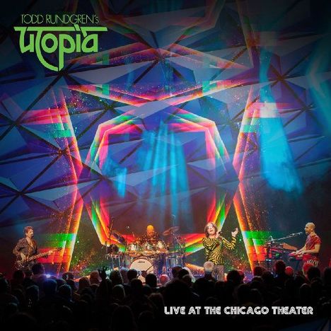 Todd Rundgren's Utopia: Live At The Chicago Theatre (Deluxe-Edition), 2 CDs, 1 Blu-ray Disc und 1 DVD