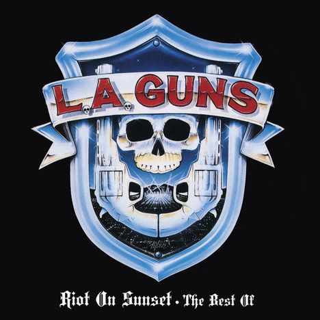 L.A. Guns: Riot On Sunset - The Best Of (Limited Edition) (Red Vinyl), LP