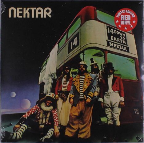 Nektar: Down To Earth (Limited Edition) (Red Vinyl), LP