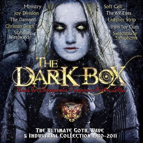 Dark Box: The Ultimate Goth, Wave &amp; Industrial Collection 1980 - 2011, 4 CDs und 1 Merchandise