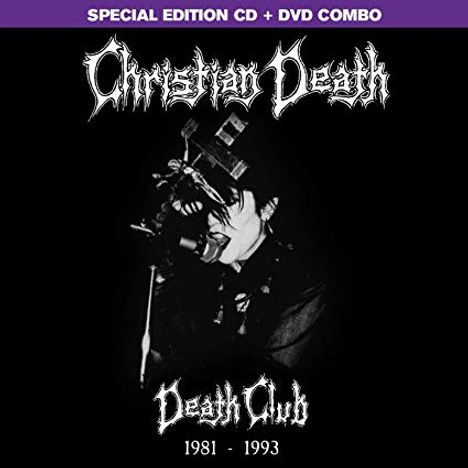 Christian Death: Death Club (Special Edition), 1 CD und 1 DVD
