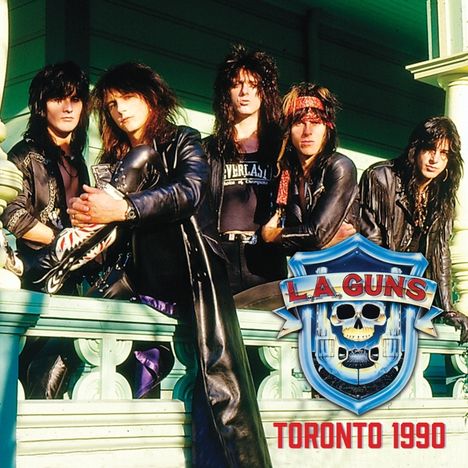 L.A. Guns: Toronto 1990 (Limited Edition) (Red &amp; Blue Vinyl), 2 LPs