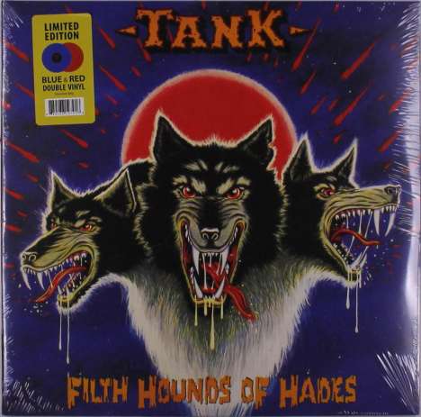 Tank (Metal): Filth Hounds Of Hades (Limited Edition) (Blue &amp; Red Vinyl), 2 LPs