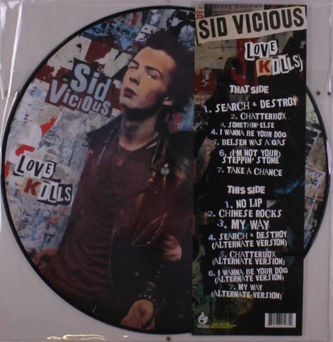Sid Vicious: Love Kills (Limited Edition) (Picture Disc), LP