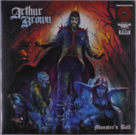 Arthur Brown: Monster's Ball (Limited Edition) (Red/Black Marbled Vinyl), LP