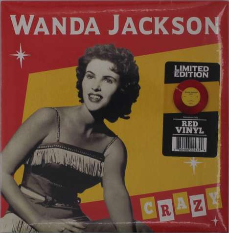 Wanda Jackson: Crazy (Limited Edition) (Red Vinyl), Single 7"