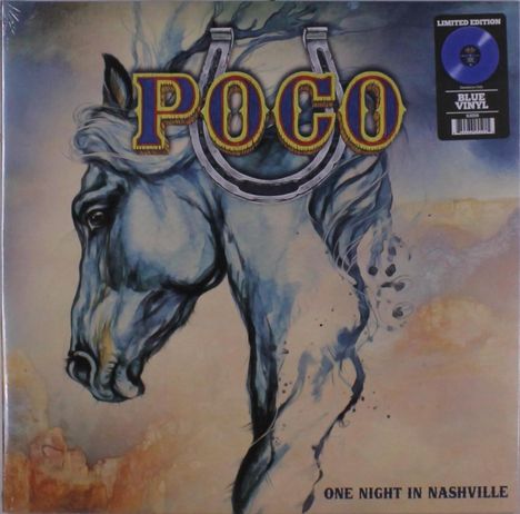 Poco: One Night In Nashville (Limited Edition) (Blue Vinyl), LP