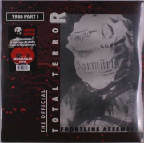 Front Line Assembly: Total Terror Part 1 1986 (remastered) (Limited Edition) (Red Marbled Vinyl), 2 LPs