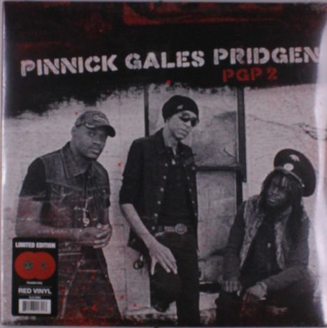 Doug Pinnick, Eric Gales &amp; Thomas Pridgen: PGP 2 (Limited Edition) (Red Vinyl), 2 LPs