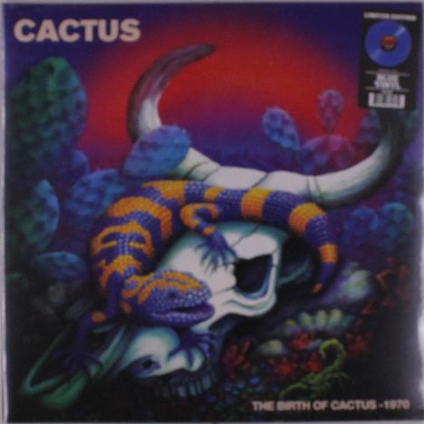 Cactus: Birth Of Cactus -1970 (Limited Edition) (Blue Vinyl), LP