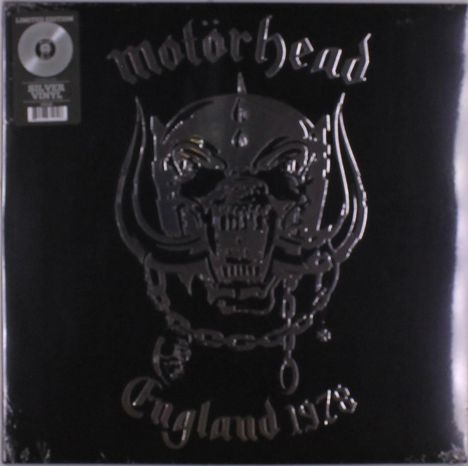 Motörhead: England 1978 (Limited Edition) (Silver Vinyl), LP