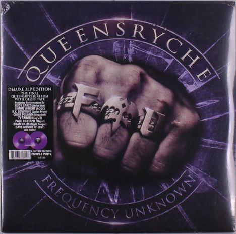 Queensrÿche: Frequency Unknown (Limited Deluxe Edition) (Purple Vinyl), 2 LPs