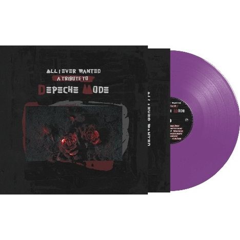 Depeche Mode: All I Ever Wanted - A Tribute To Depeche Mode (Limited Edition) (Violet Vinyl), LP