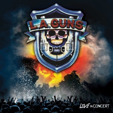 L.A. Guns: Live In Concert (BLUE), LP