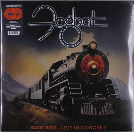Foghat: Slow Ride - Live In Concert (Limited Edition) (Orange Marbled Vinyl), 2 LPs