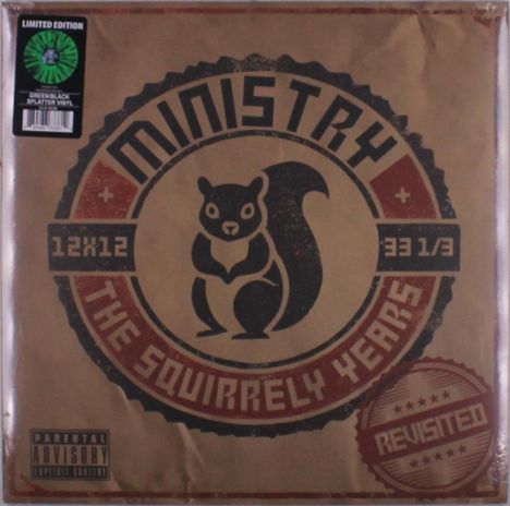 Ministry: The Squirrely Years Revisited (Limited Edition) (Green W/ Black Splatter Vinyl), LP