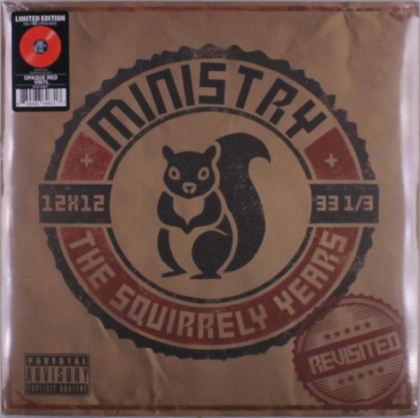 Ministry: The Squirrely Years Revisited (Limited Edition) (Red Vinyl), LP