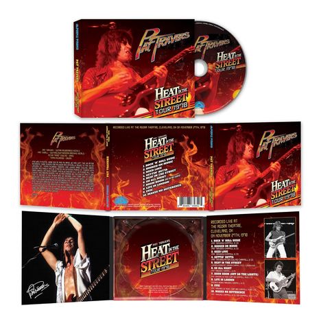 Pat Travers: Heat In The Street Tour 1978, CD