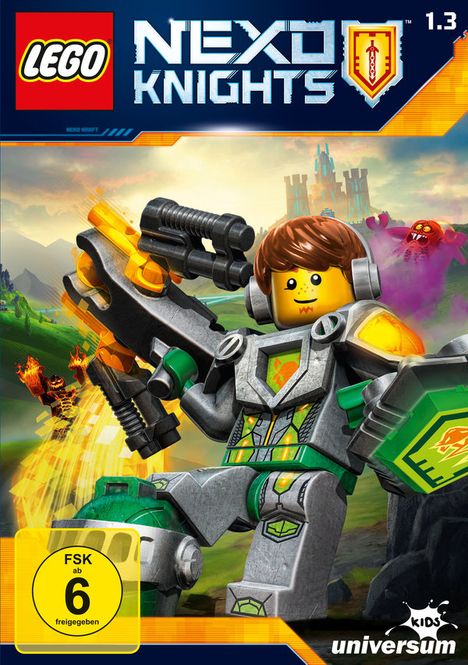 LEGO - Nexo Knights Staffel 1 Box 3, DVD