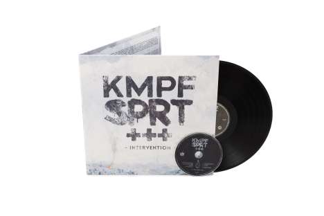KMPFSPRT: Intervention (180g), 1 LP und 1 CD