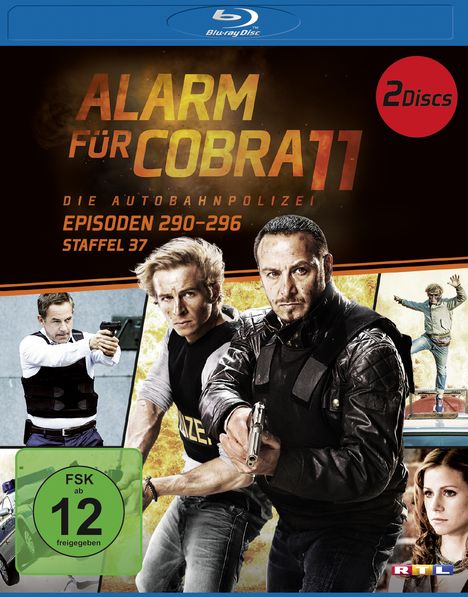 Alarm für Cobra 11 Staffel 37 (Blu-ray), 2 Blu-ray Discs