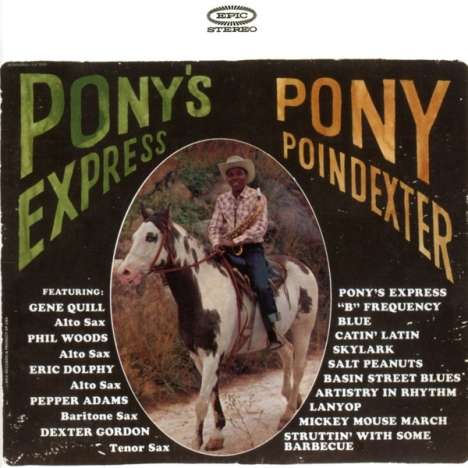 Pony Poindexter (1926-1988): Pony's Express + 1, CD