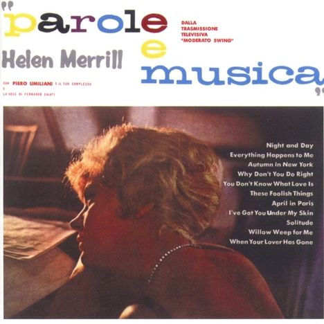 Helen Merrill (geb. 1930): Parole E Musica, CD