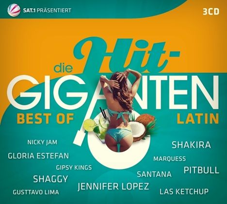 Die Hit Giganten: Best Of Latin, 3 CDs