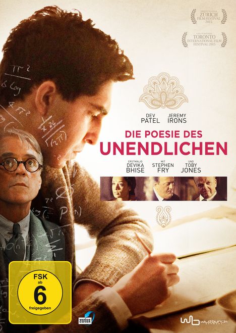 Die Poesie des Unendlichen, DVD