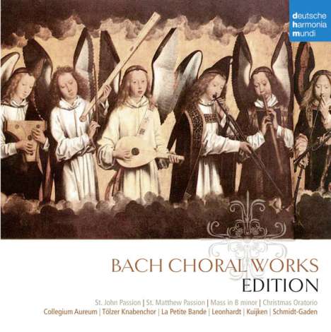Johann Sebastian Bach (1685-1750): Die großen geistlichen Werke (DHM-Edition), 10 CDs