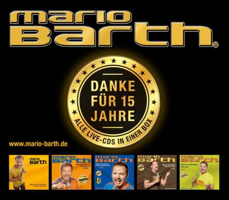 Mario Barth: Danke für 15 Jahre: Die Box, 6 CDs