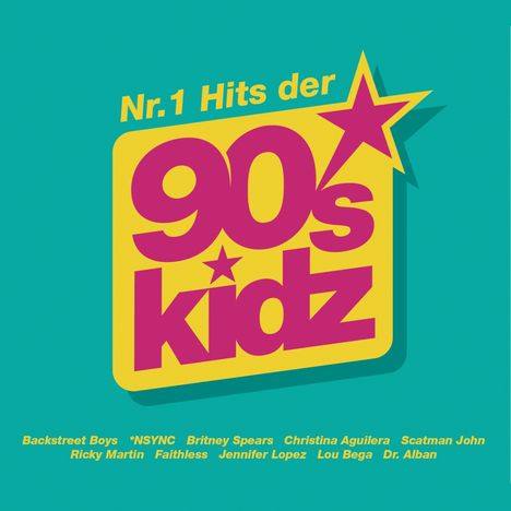 Nr.1 Hits der 90s Kidz, 3 CDs