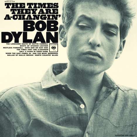 Bob Dylan: The Times They Are A Changin' (180g), LP