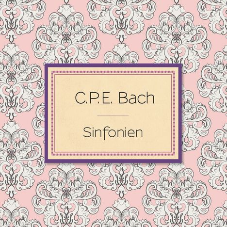 Carl Philipp Emanuel Bach (1714-1788): Symphonien Wq.182 Nr.3-5, CD