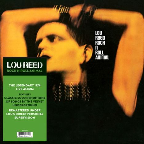 Lou Reed (1942-2013): Rock'n' Roll Animal (remastered), LP