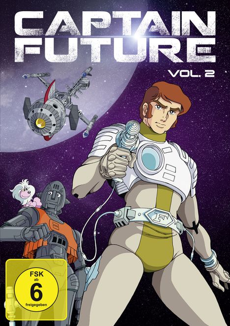Captain Future Vol. 2, 2 DVDs