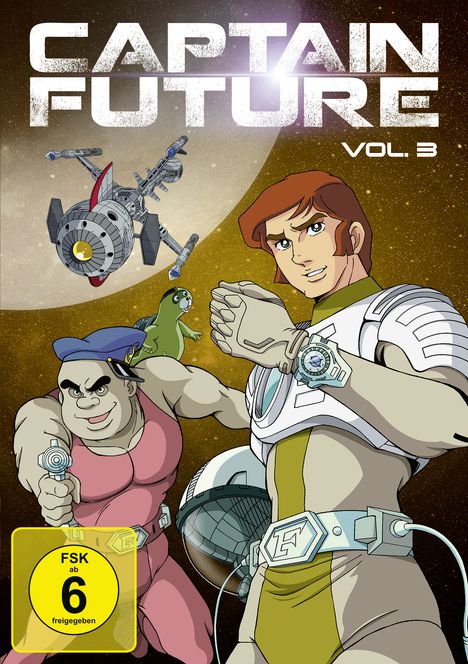 Captain Future Vol. 3, 2 DVDs