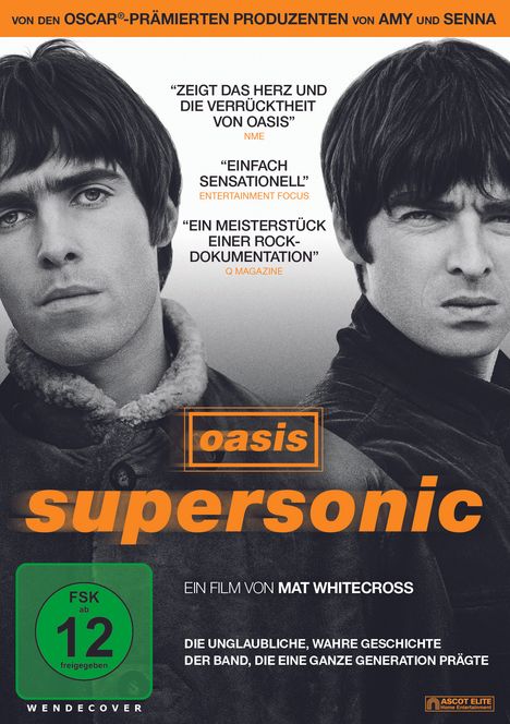 Oasis: Supersonic, DVD