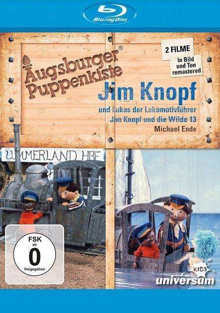 Augsburger Puppenkiste: Jim Knopf und Lukas, der Lokomotivführer / Jim Knopf und die Wilde 13 (Blu-ray), Blu-ray Disc
