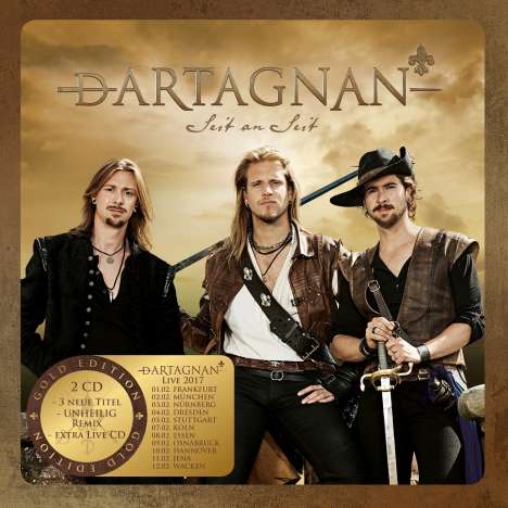 dArtagnan: Seit an Seit (Gold Edition), 2 CDs