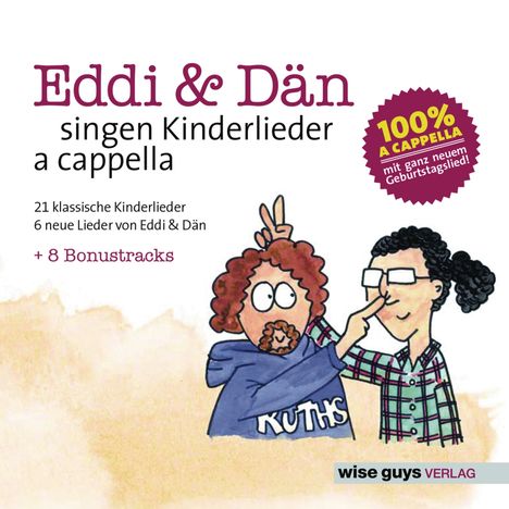Eddi &amp; Dän singen Kinderlieder a cappella, Vol. 1, CD