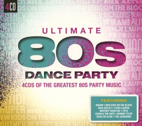 Ultimate... 80s Dance Party, 4 CDs