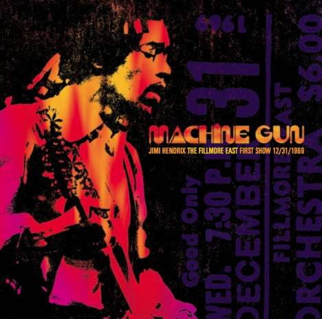 Jimi Hendrix (1942-1970): Machine Gun: The Fillmore East 1st Show 31-12-69 (Hybrid-SACD), Super Audio CD