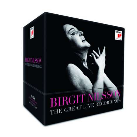 Birgit Nilsson - The Great Live Recordings, 31 CDs