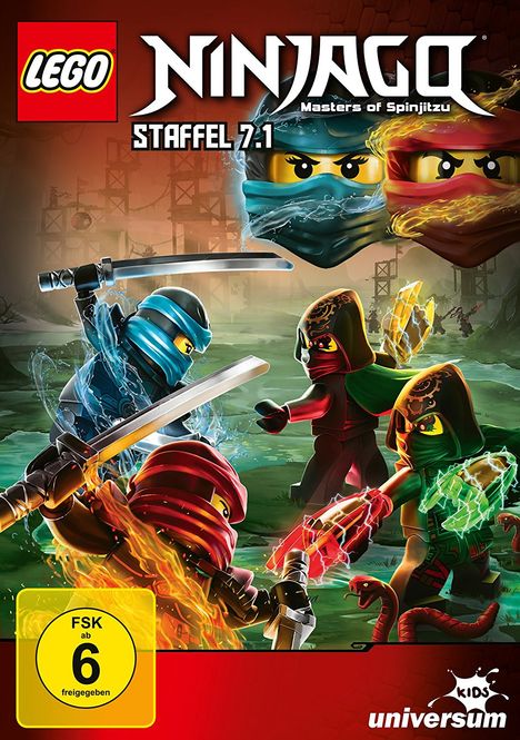 LEGO Ninjago 7 Box 1, DVD