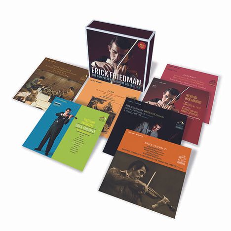 Erick Friedman - The Complete RCA Album Collection, 9 CDs