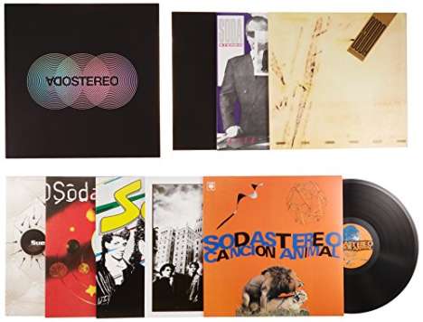 Soda Stereo: Caja Negra (Box-Set), 8 LPs